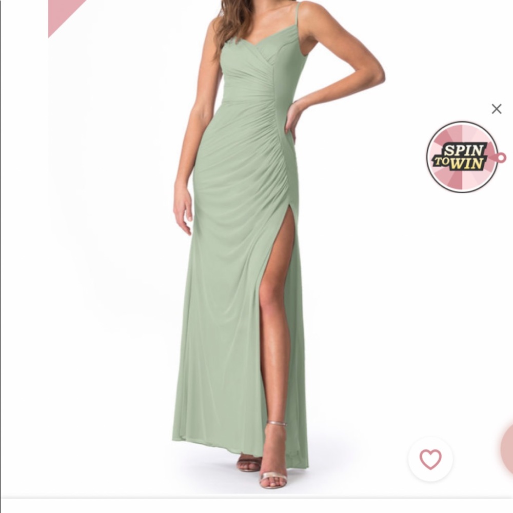 Green Bridesmaid Dress Azazie